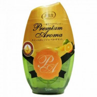 124893 ST Shoushuuriki Premium Жидкий дезодорант ароматизатор для помещений - аромат апельсин и бергамот 400 мл