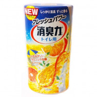 115075 ST "Shoushuuriki" Жидкий дезодорант – ароматизатор для туалета c ароматом апельсина 400 мл
