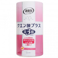 126507 ST Shoushuuriki Жидкий дезодорант ароматизатор для туалета розовый грейпфрут 400 мл