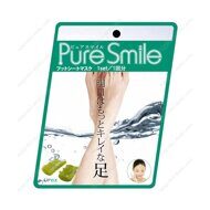 PURE SMILE Маска-носочки для ступней "Увлажнение" с алоэ аромат алоэ целлофан.пакет 18гр